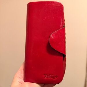 Red Leather Wallet